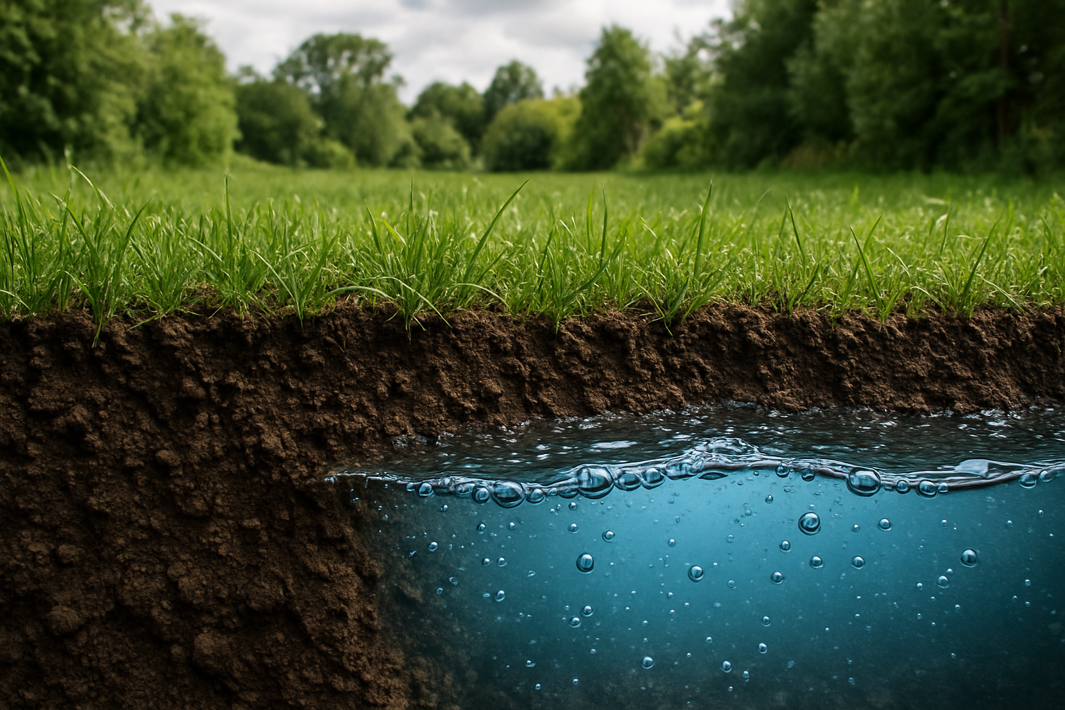 photographic an image depicting groundwater