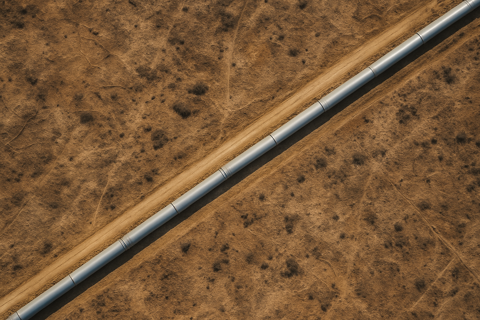 photographic please provide me an aerial shot of a oil and gas pipeline from much further up-1
